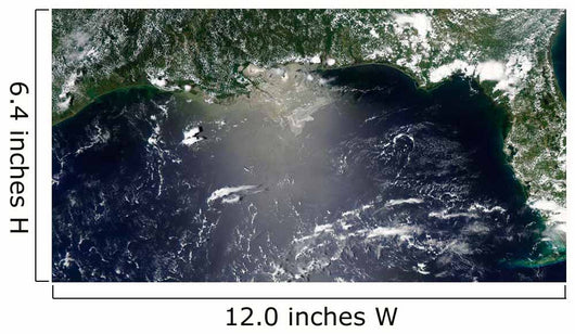 Satellite Oil Leaking from Wall Decal Design 2