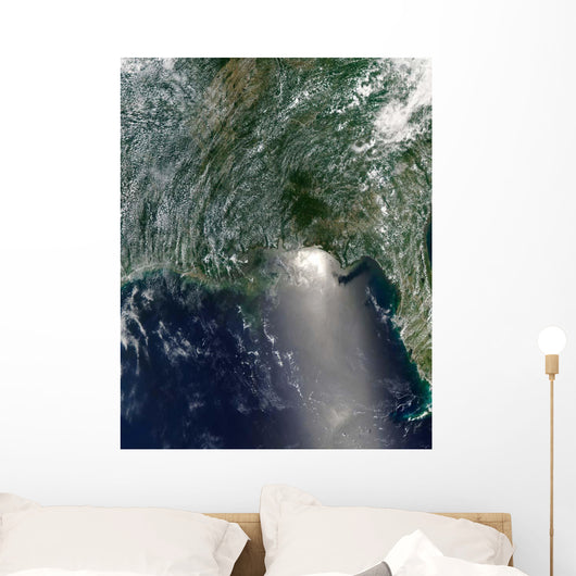 Satellite Oil Spill Is Wall Decal