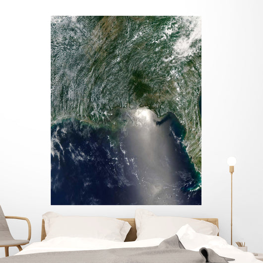 Satellite Oil Spill Is Wall Decal