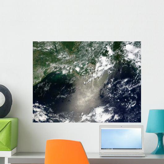 Satellite Streaks and Ribbons Wall Decal