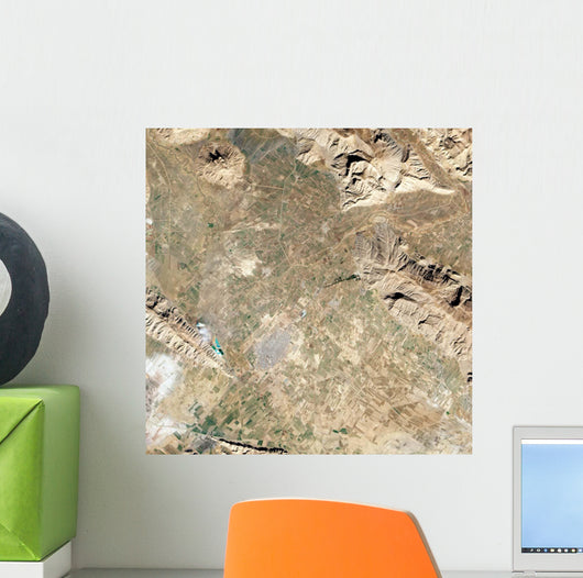 Satellite Persepolis and Surrounding Wall Decal