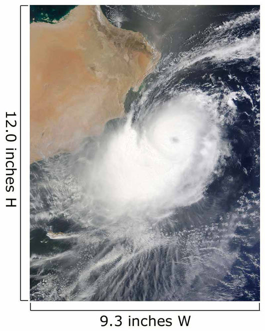 Tropical Cyclone Phet Arabian Wall Decal