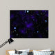 Large Collection Galaxies Wall Decal