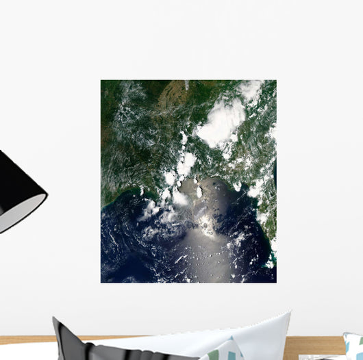 Oil Spreads Northeast from Wall Decal