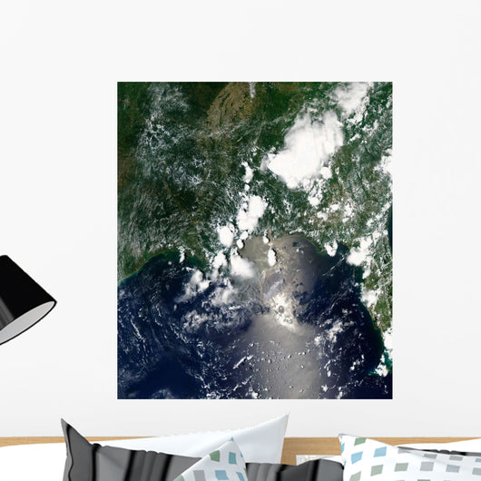 Oil Spreads Northeast from Wall Decal