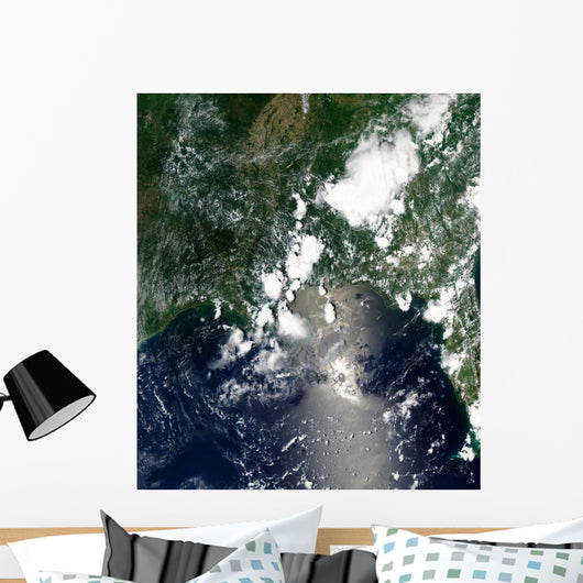 Oil Spreads Northeast from Wall Decal