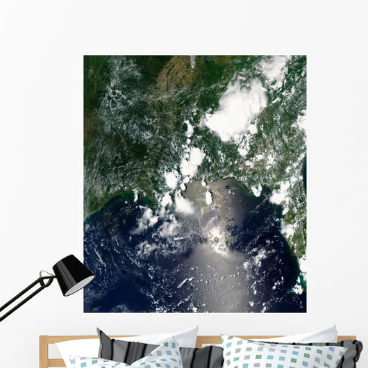Oil Spreads Northeast from Wall Decal