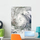 Hurricane Alex over Western Wall Decal