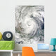 Hurricane Alex over Western Wall Decal