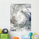 Hurricane Alex over Western Wall Decal