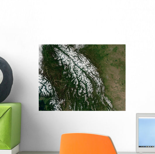 Rocky Mountains Wall Decal