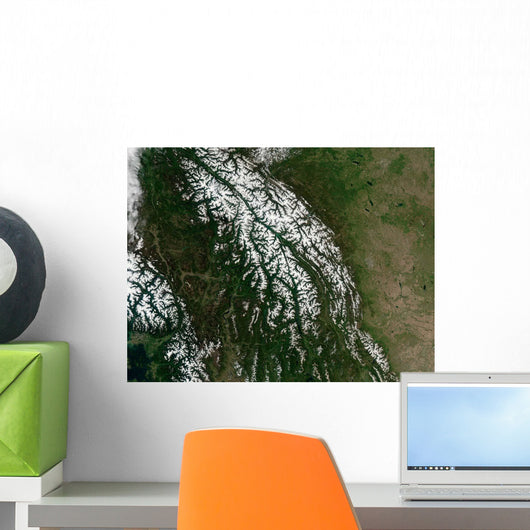 Rocky Mountains Wall Decal