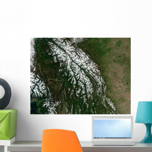 Rocky Mountains Wall Decal