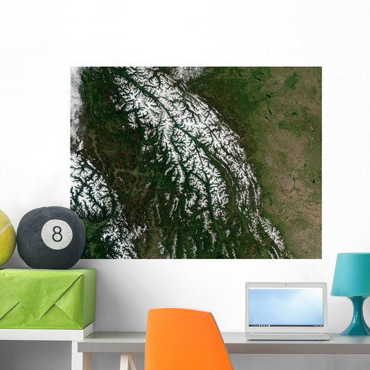 Rocky Mountains Wall Decal