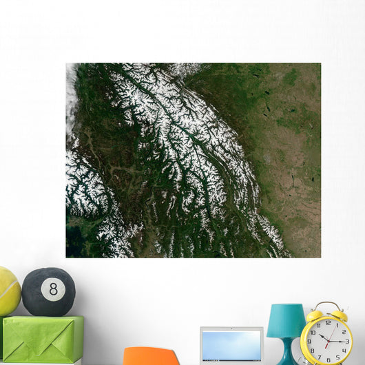 Rocky Mountains Wall Decal