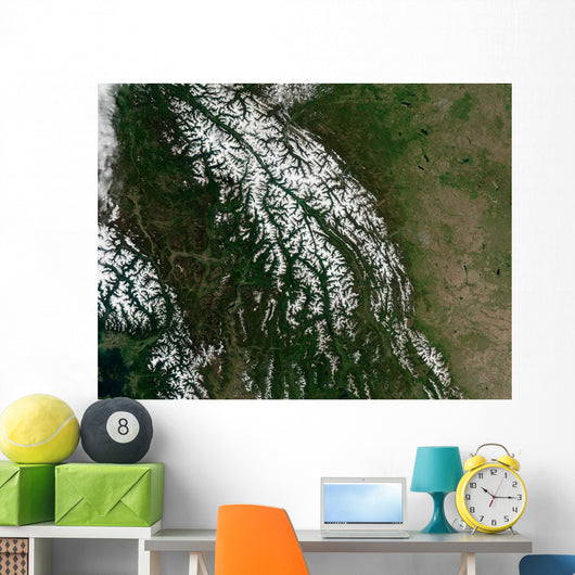 Rocky Mountains Wall Decal