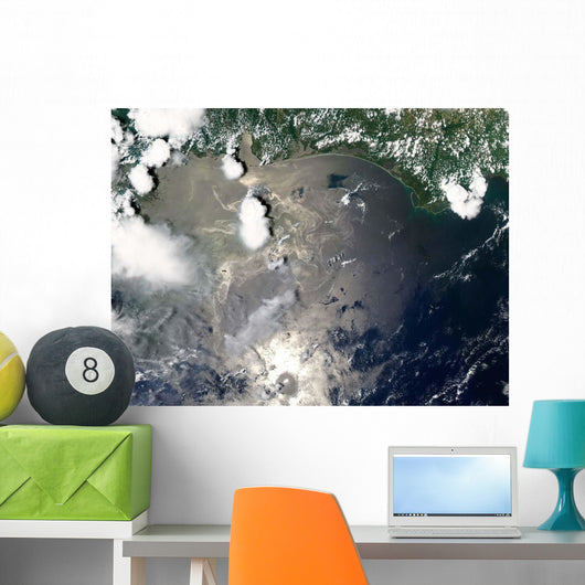 Oil Slick Gulf Mexico Wall Decal Design 3