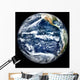 Full Earth Centered over Wall Decal Design 2