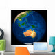 Full Earth Showing Indonesia Wall Decal