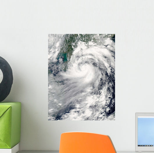 Tropical Storm Chanthu Wall Decal