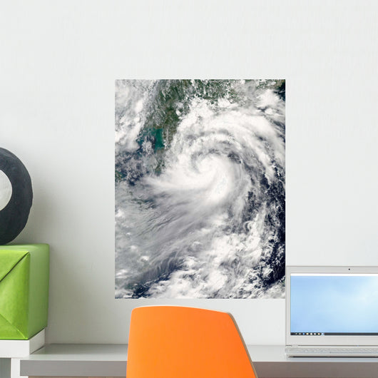 Tropical Storm Chanthu Wall Decal