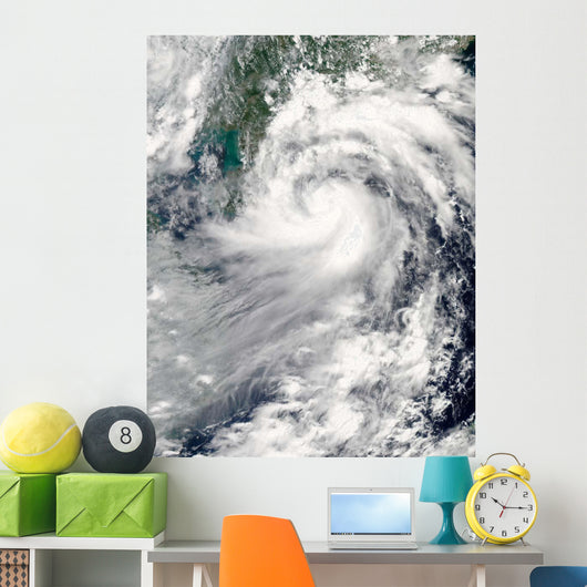 Tropical Storm Chanthu Wall Decal