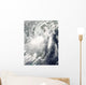 Tropical Storm Conson Approaching Wall Decal
