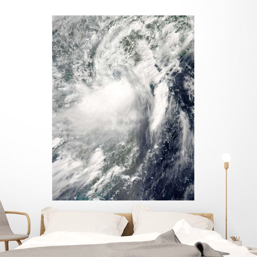 Tropical Storm Conson Approaching Wall Decal