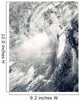 Tropical Storm Conson Approaching Wall Decal