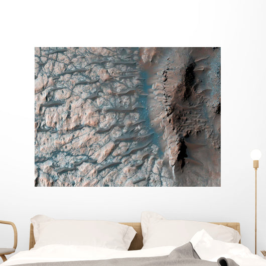Part Floor Large Impact Wall Decal