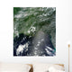 Satellite Gulf Mexico Speckled Wall Decal Design 1