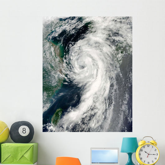 Tropical Storm Dianmu Wall Decal