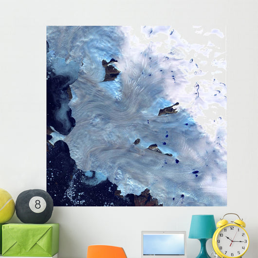 Small Field Glaciers Surrounds Wall Decal