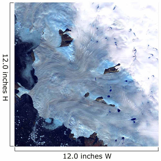 Small Field Glaciers Surrounds Wall Decal