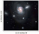 Spiral Galaxy Ngc 4911 Wall Decal