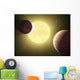 Artist's Concept Illustrating Two Wall Decal