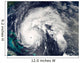 Hurricane Earl Wall Decal Design 7