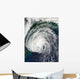 Hurricane Earl off Mid-Atlantic Wall Decal