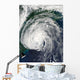 Hurricane Earl off Mid-Atlantic Wall Decal