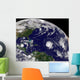 Three Tropical Cyclones Active Wall Decal