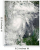 Tropical Storm Hermine Gulf Wall Decal