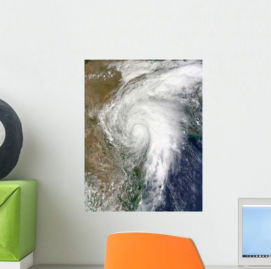 Tropical Storm Hermine over Wall Decal