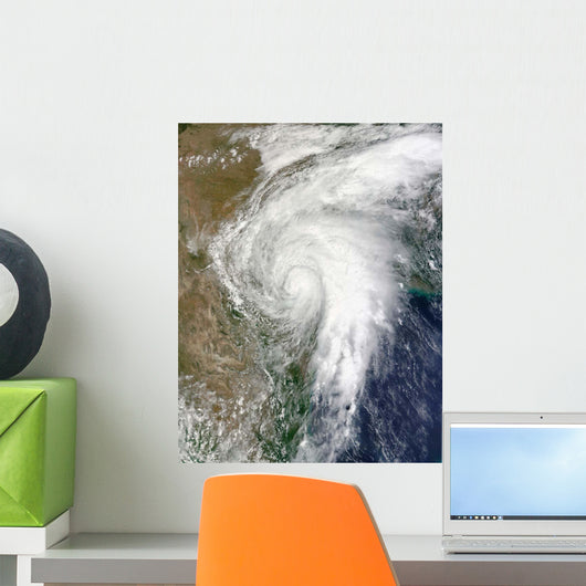 Tropical Storm Hermine over Wall Decal