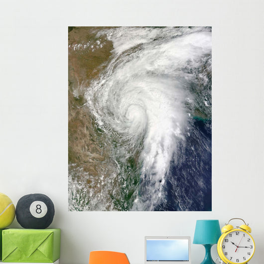 Tropical Storm Hermine over Wall Decal