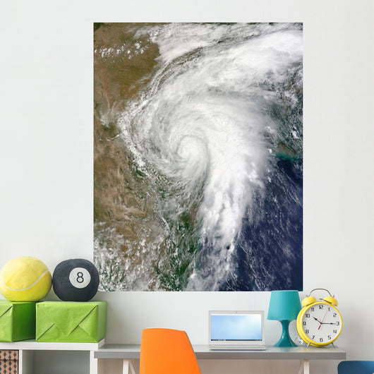 Tropical Storm Hermine over Wall Decal