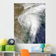 Tropical Storm Hermine over Wall Decal