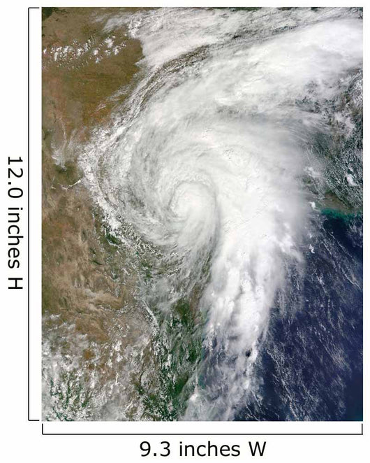 Tropical Storm Hermine over Wall Decal