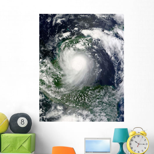 Tropical Storm Karl over Wall Decal