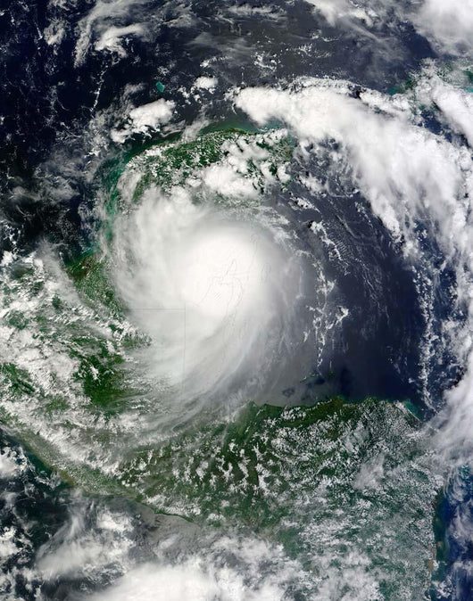 Tropical Storm Karl over Wall Decal