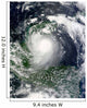 Tropical Storm Karl over Wall Decal